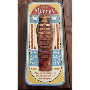 NEW Old Mummy Ancient Egypt Card Game Educational Ages 6 & Up Companion Guide